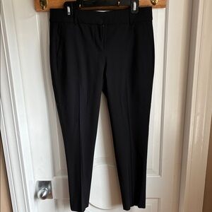 J. Crew Black Cameron Wool Pants
